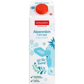 Link zu  Alpenmilch, länger haltbar 1,5% Fett