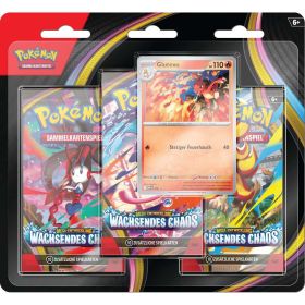Link zu  Sammelkarten Mega-Entwicklung Wachsendes Chaos ME04 3-Pack-Blister