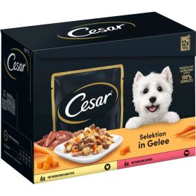 Link zu  Hunde-Nassfutter, Selektion in Gelee