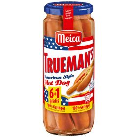 Link zu  American Style Hot Dog Würstchen Trueman's, Geflügel
