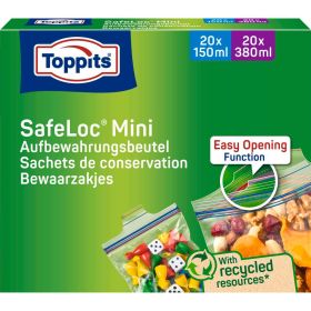 Link zu  Mini Zip-Verschluss-Gefrier-Beutel, 20 x 150ml, 20 x 380ml