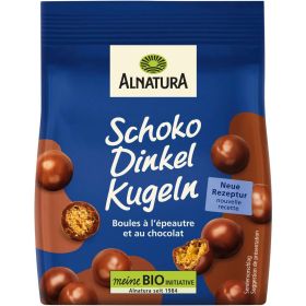 Link zu  Bio Schoko-Dinkelkugeln Vollmilch