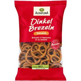 Link zu  Bio Dinkel Sesam-Brezeln