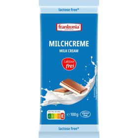 Link zu  Tafelschokolade Milchcreme, Laktose-/Glutenfrei