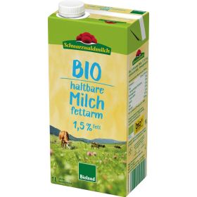 Link zu  Bio haltbare Milch fettarm, 1,5 % Fett