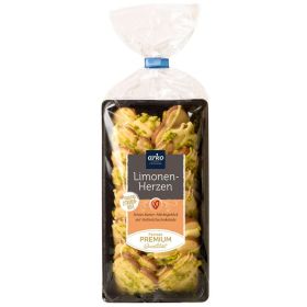 Link zu  Butter-Mürbegebäck, Limonen-Herzen