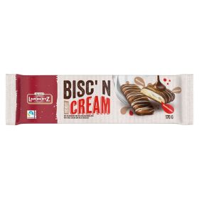 Link zu  Gebäck Bisc'n Cream, Milchcreme Haselnus