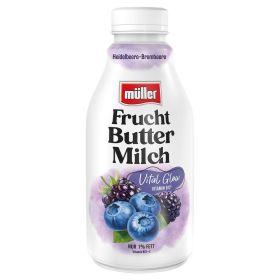 Link zu  Fruchtbuttermilch, Heidelbeere-Brombeere