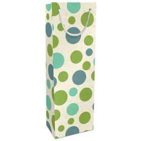 Link zu  Geschenktasche Flasche Graspapier 12x36x10cm