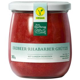 Link zu  Erdbeer-Rhabarber-Grütze