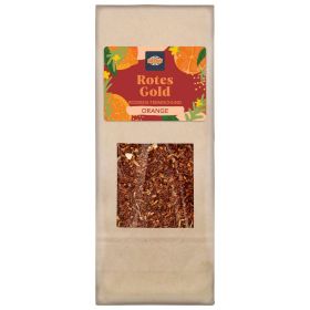 Link zu  Rooibos Tee Früchtemischung mit Orangengeschmack, Rotes Gold
