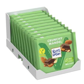 Link zu  Tafelschokolade Vegan Crunchy Mandel
