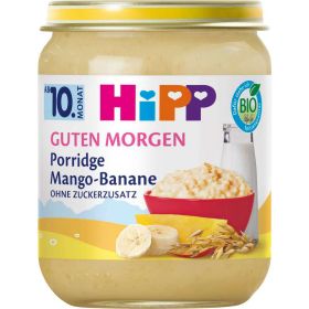 Link zu  Bio Frühstücks Porridge, Mango, Banane, Hafer