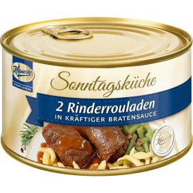 Link zu  Rinderrouladen, in kräftiger Bratensauce