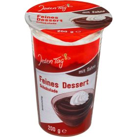 Link zu  Pudding mit Sahne, Schokolade