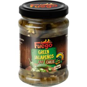 Link zu  Green Jalapenos, geschnitten