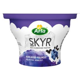 Link zu  Skyr Fruchtjoghurt, Heidelbeere-Holunder