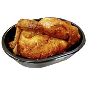 Link zu  Hähnchen gewürzt, gergrillt, ganz