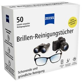 Link zu  Zeiss Brillen-Reinigungstücher, 50 Stück