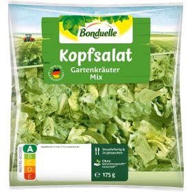 Link zu  Kopfsalat mit Gartenkräutern