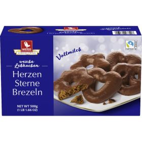 Link zu  Weiss Herzen Sterne Brezeln, je 500 g