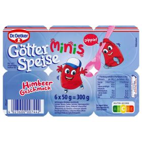 Link zu  Götterspeise Mini, Himbeere 6 x 50g