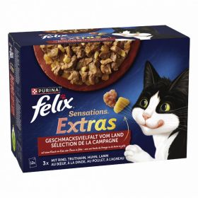 Link zu  Purina Felix Katzennassfutter, je 10–12 x 85 g