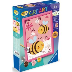 Link zu  Creart Malen nach Zahlen, Niedliche Hummeln
