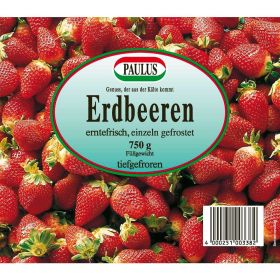 Link zu  Erdbeeren erntefrisch, tiefgekühlt