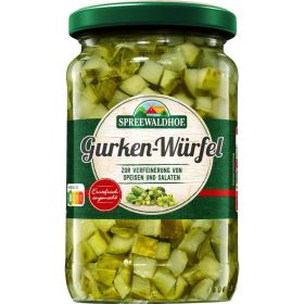 Link zu  Gurken-Würfel, fein geschnitten