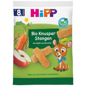 Link zu  Bio Knusper-Stangen, Apfel/Karotte
