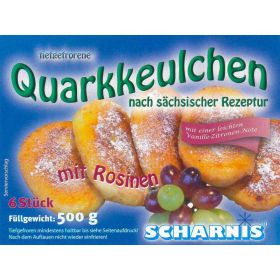 Link zu  Quarkkeulchen mit Rosinen, tiefgekühlt