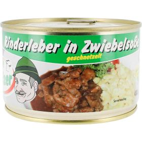 Link zu  Rinderleber, in Zwiebelsoße