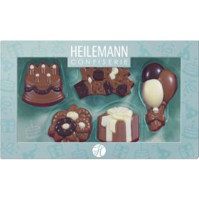 Link zu  Schoko-Figuren Geburtstag, Edelvollmilch