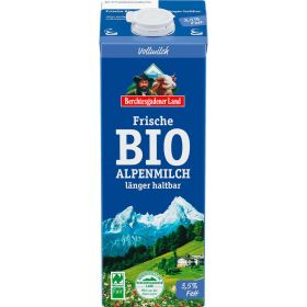 Link zu  Bio Alpenmilch 3,5% Fett, länger haltbar