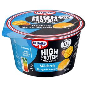 Link zu  High Protein Milchreis Mango-Maracuja