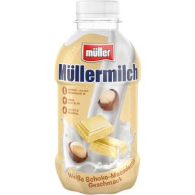 Link zu  Müllermilch weiße Schoko-Macadamia