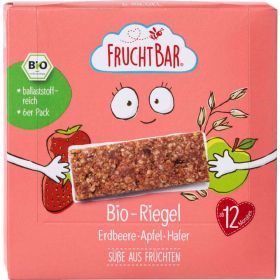 Link zu  Bio-Riegel, Erdbeere-Apfel-Hafer