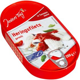 Link zu  Heringsfilets in Tomatensauce