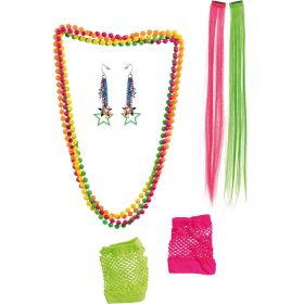 Link zu  80er Jahre Neon-Set 8-teilig