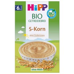 Link zu  Bio Getreidebrei Fünf Korn, ungesüßt