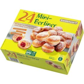 Link zu  Mini-Berliner mit Himbeerfüllung, tiefgekühlt