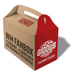Link zu  GLOBUS WM-Fanbox Fleischkäse/Leberkäse + 11 Brötchen