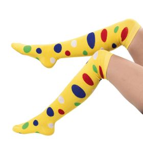 Link zu  Overknees Strümpfe Clown