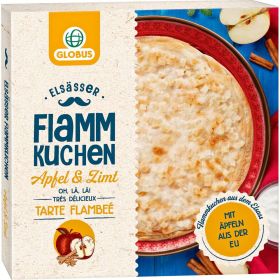 Link zu  Flammkuchen Elsässer, mit Apfel & Zimt