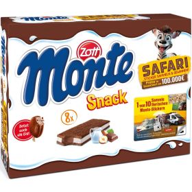 Link zu  Zott Monte Snack, je 8 x 29 g