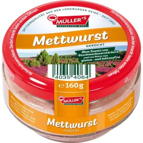 Link zu  Mettwurst im Glas