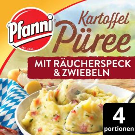 Link zu  Kartoffel Püree mit Räucherspeck & Zwiebeln