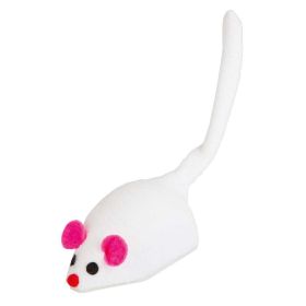 Link zu  Katzenspielzeug Maus zum Aufziehen, weiß