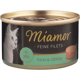 Link zu  Katzen-Nassfutter Feine Filets, Thunfisch/Gemüse